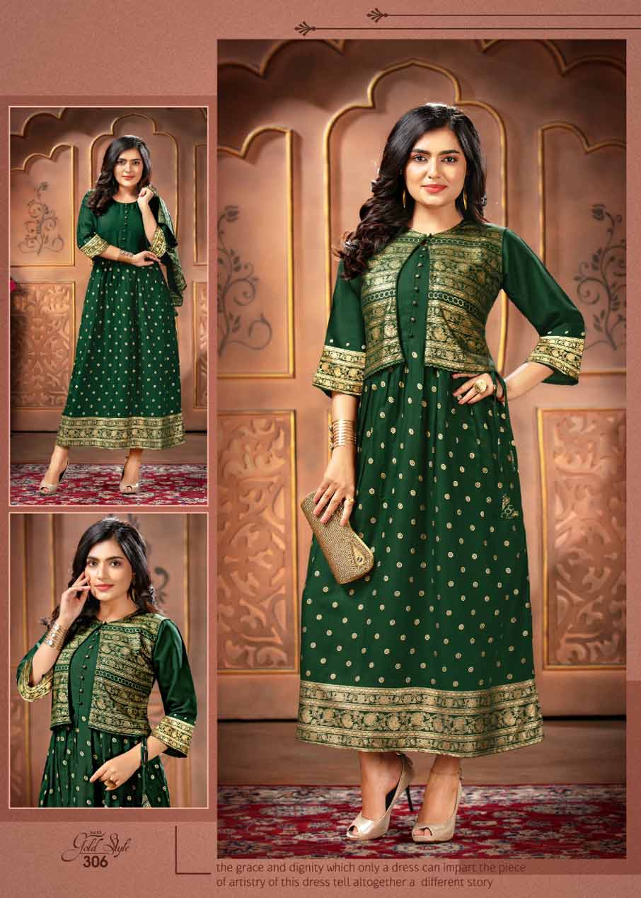 Gold Style Vol-3 Kurti Catalogue Set Gold Style Vol-3 Kurti Catalogue Set